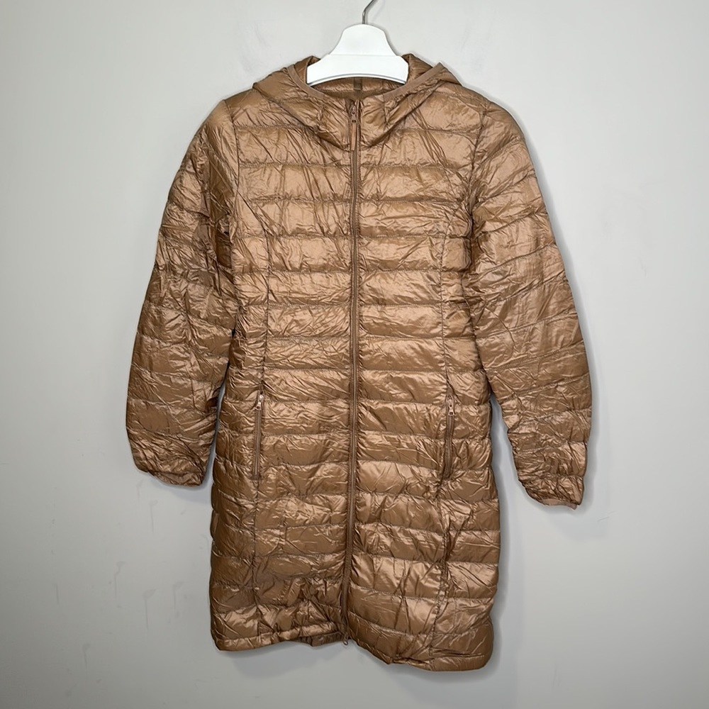 Aritzia TNAction Botanie Packable Long Puffer